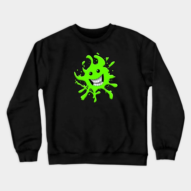 Slime Crewneck Sweatshirt by Wickedcartoons